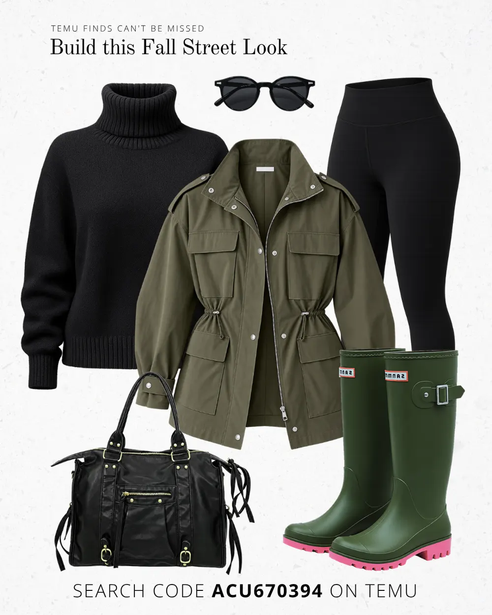 Stylish Autumn Look outfit collage