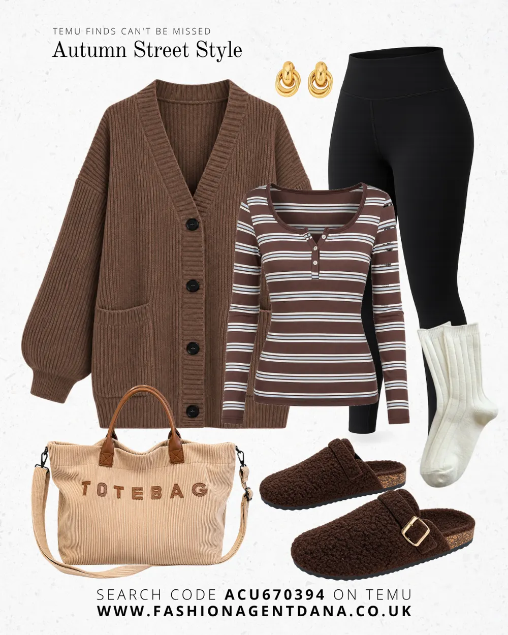 Stylish Autumn Look outfit collage
