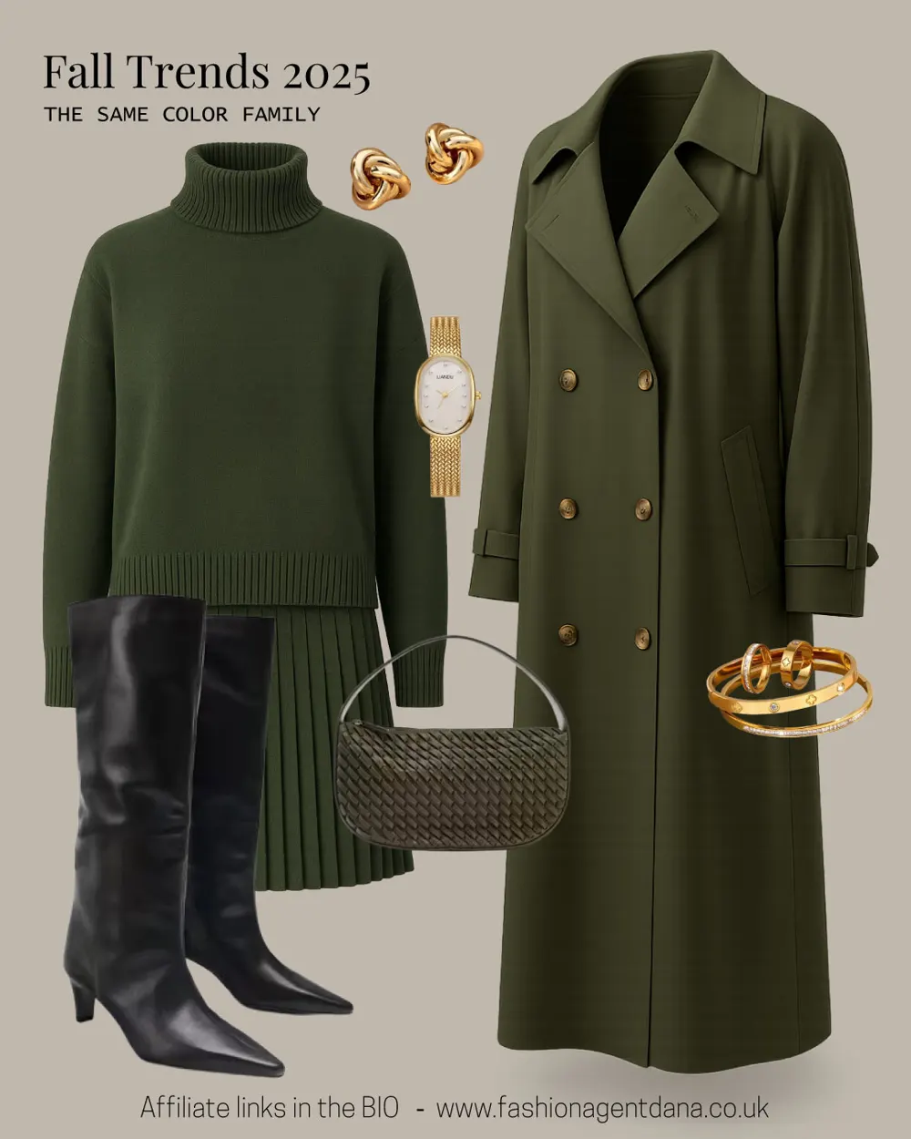 Fall Fashion Trends 2025 outfit collage