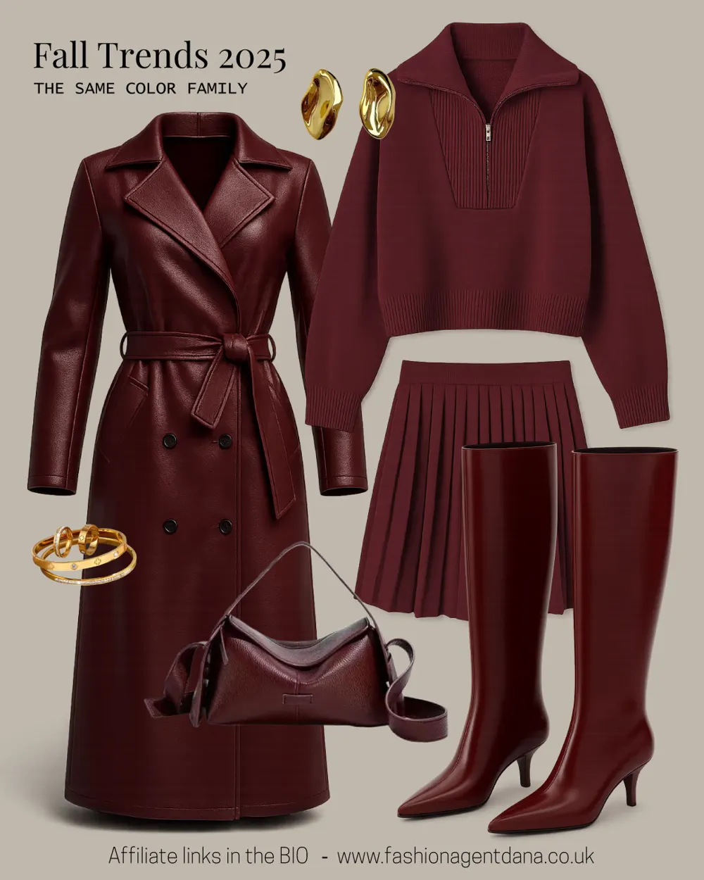 Fall Fashion Trends 2025 outfit collage