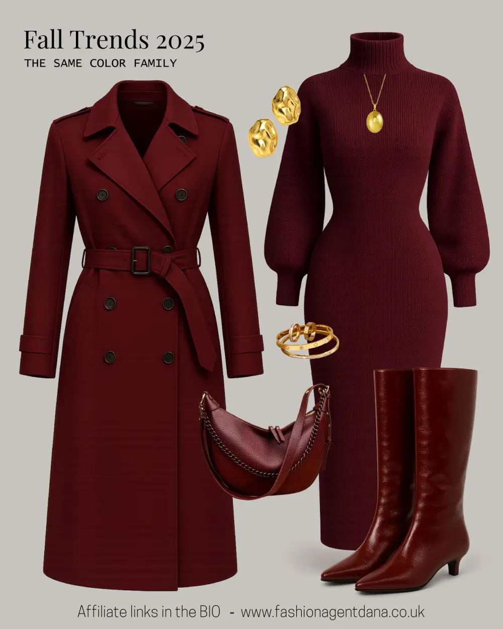 Fall Fashion Trends 2025 outfit collage