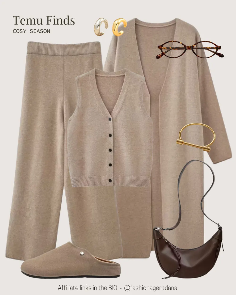 Cosy Season outfit collage