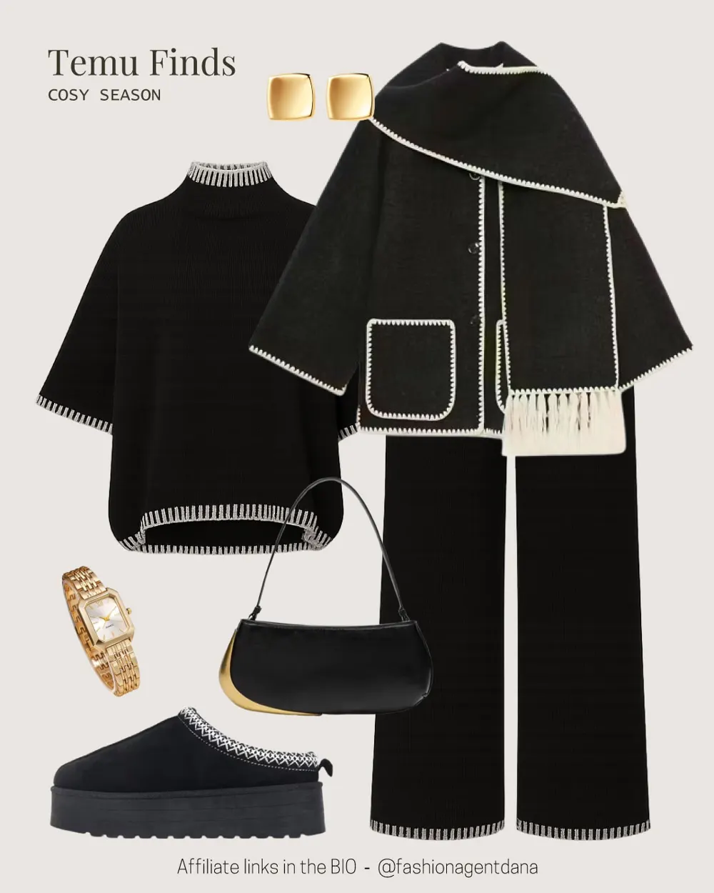 Cosy Season outfit collage