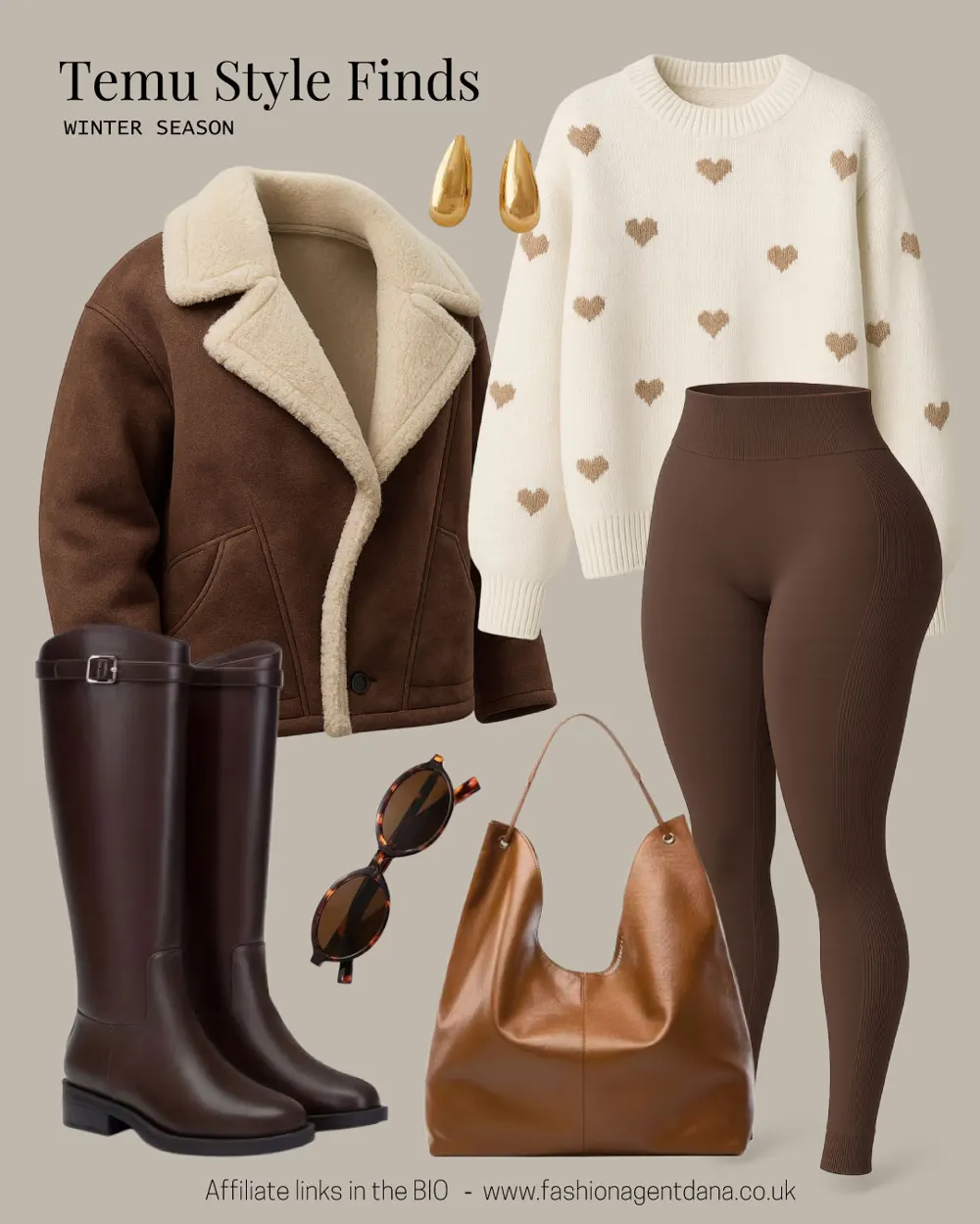 Cosy Season outfit collage