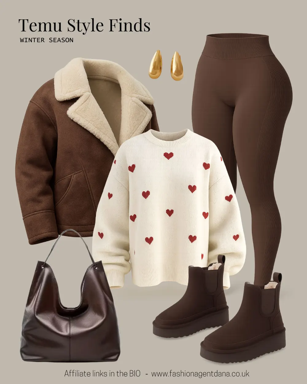 Cosy Season outfit collage