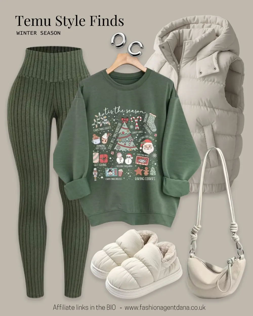 Style Finds - Cosy Season outfit collage