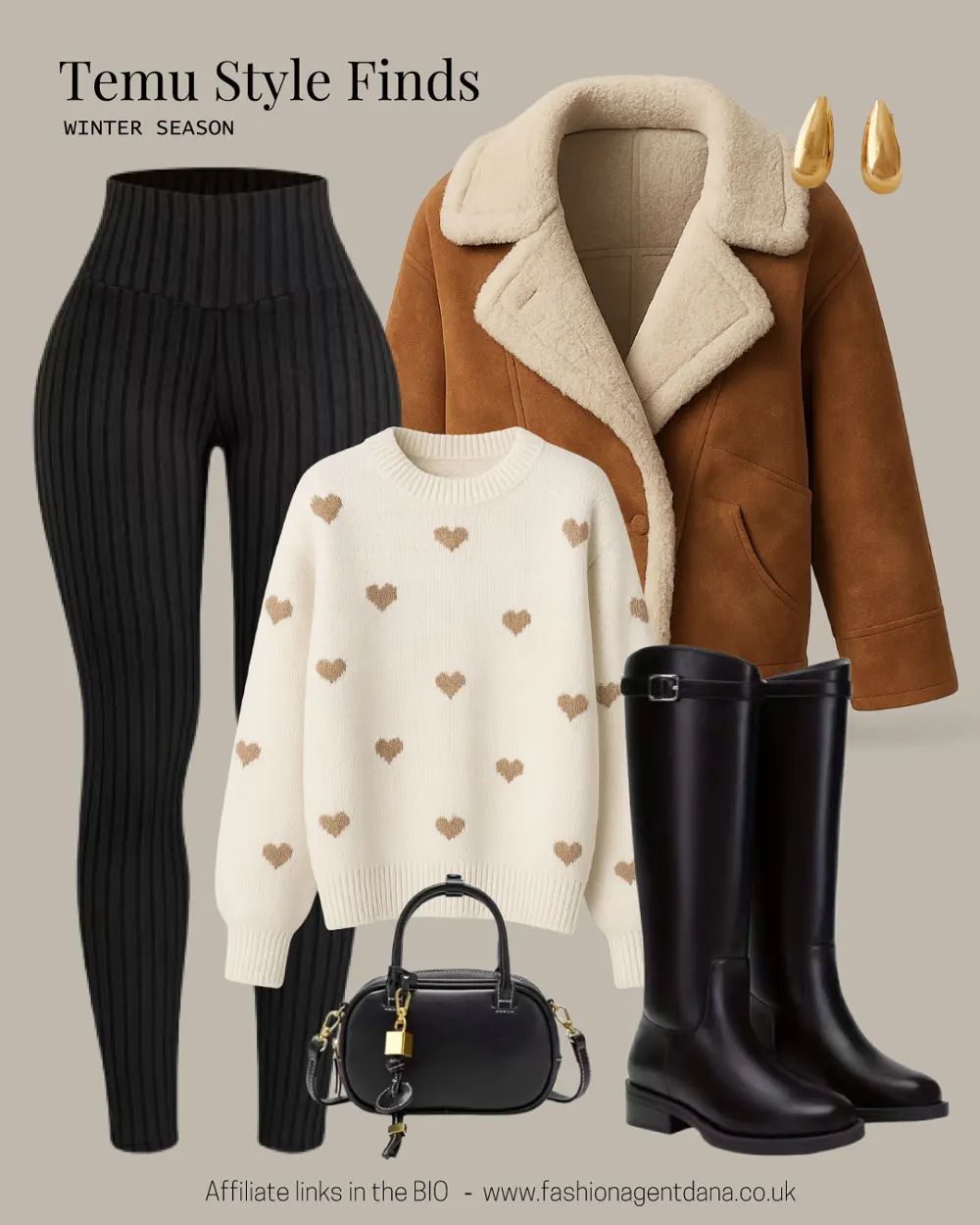 Cosy Season outfit collage