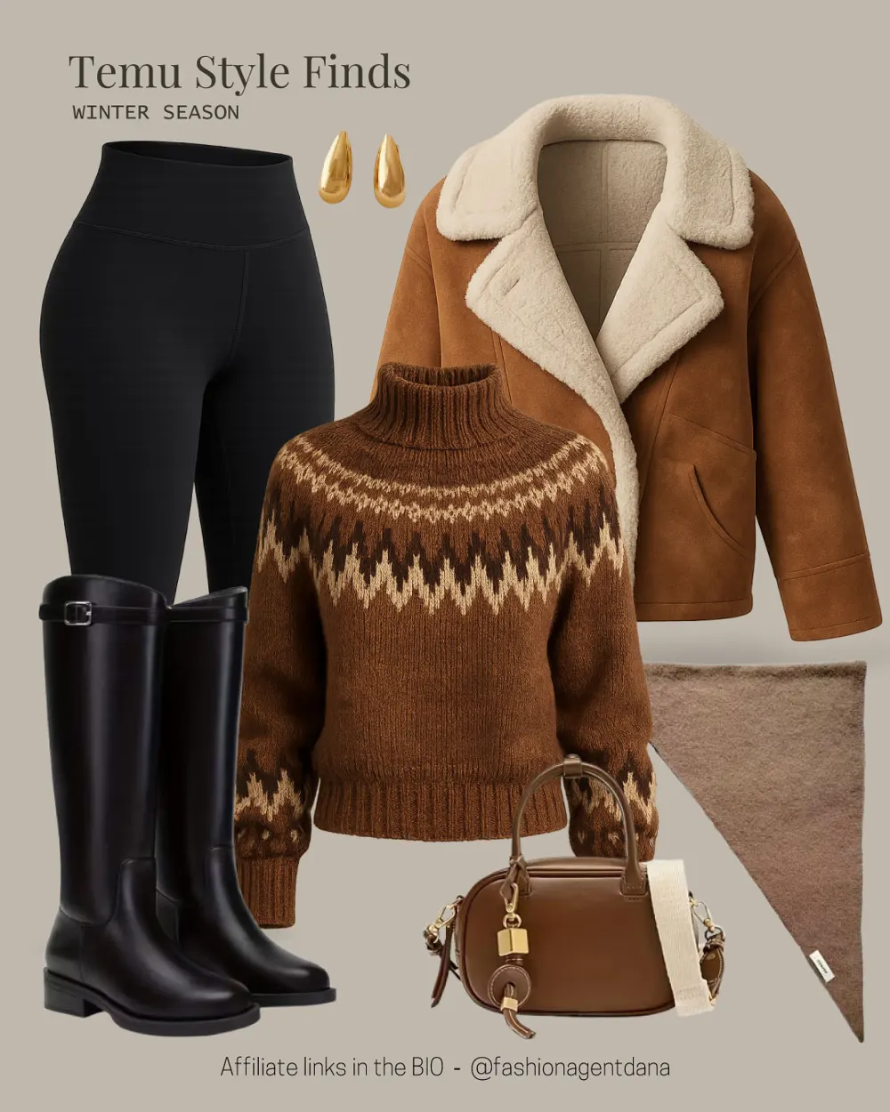 Cosy Season outfit collage