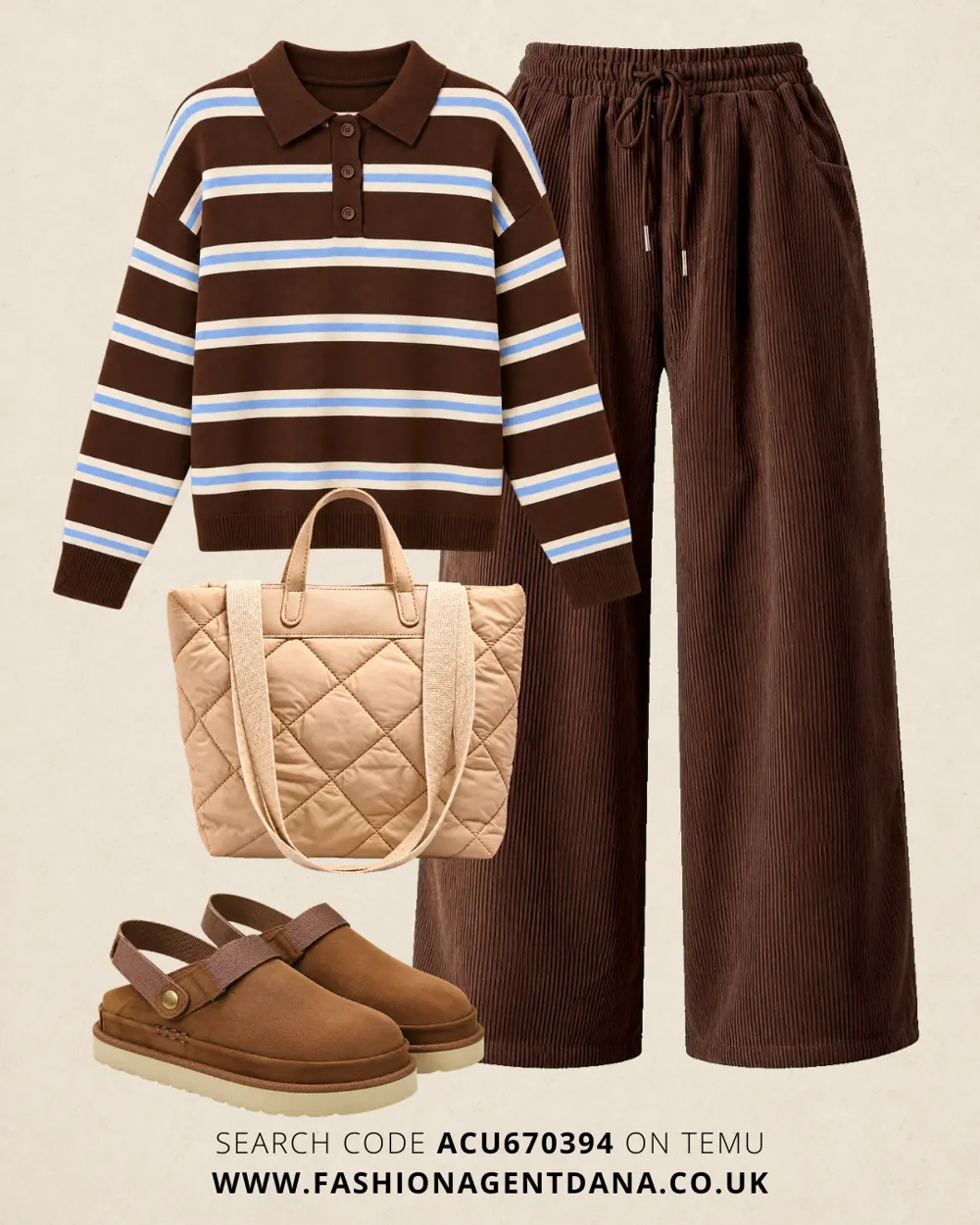 Stylish Autumn Look outfit collage