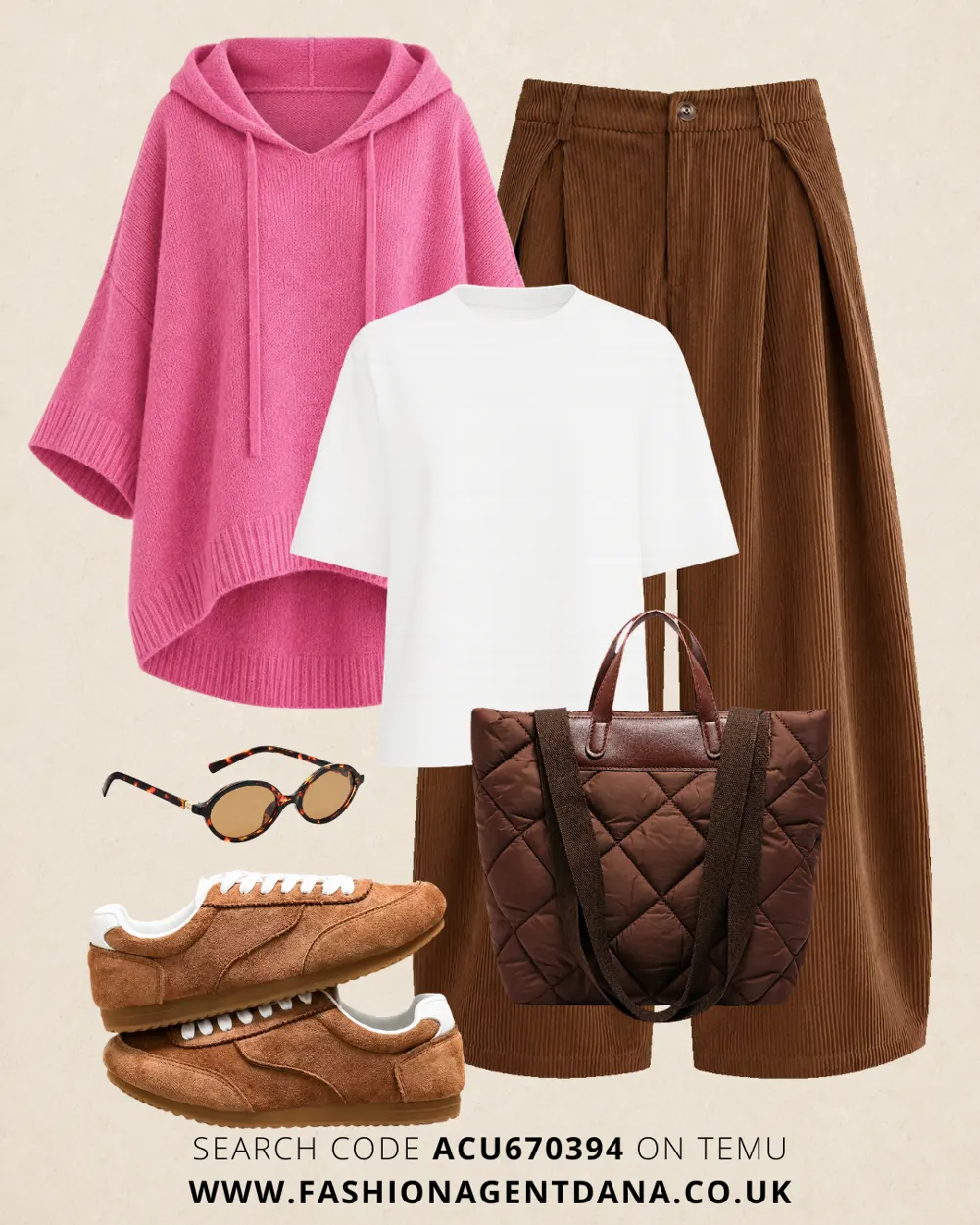 Stylish Autumn Look outfit collage