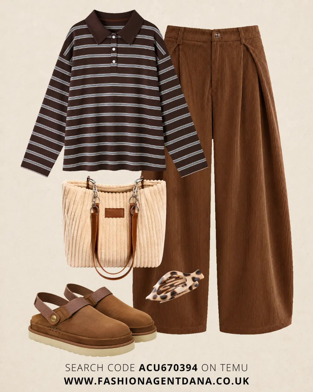 Stylish Autumn Look outfit collage