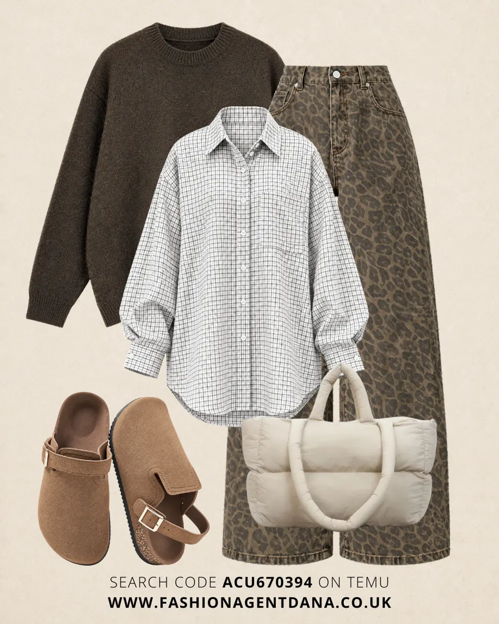 Stylish Autumn Look outfit collage