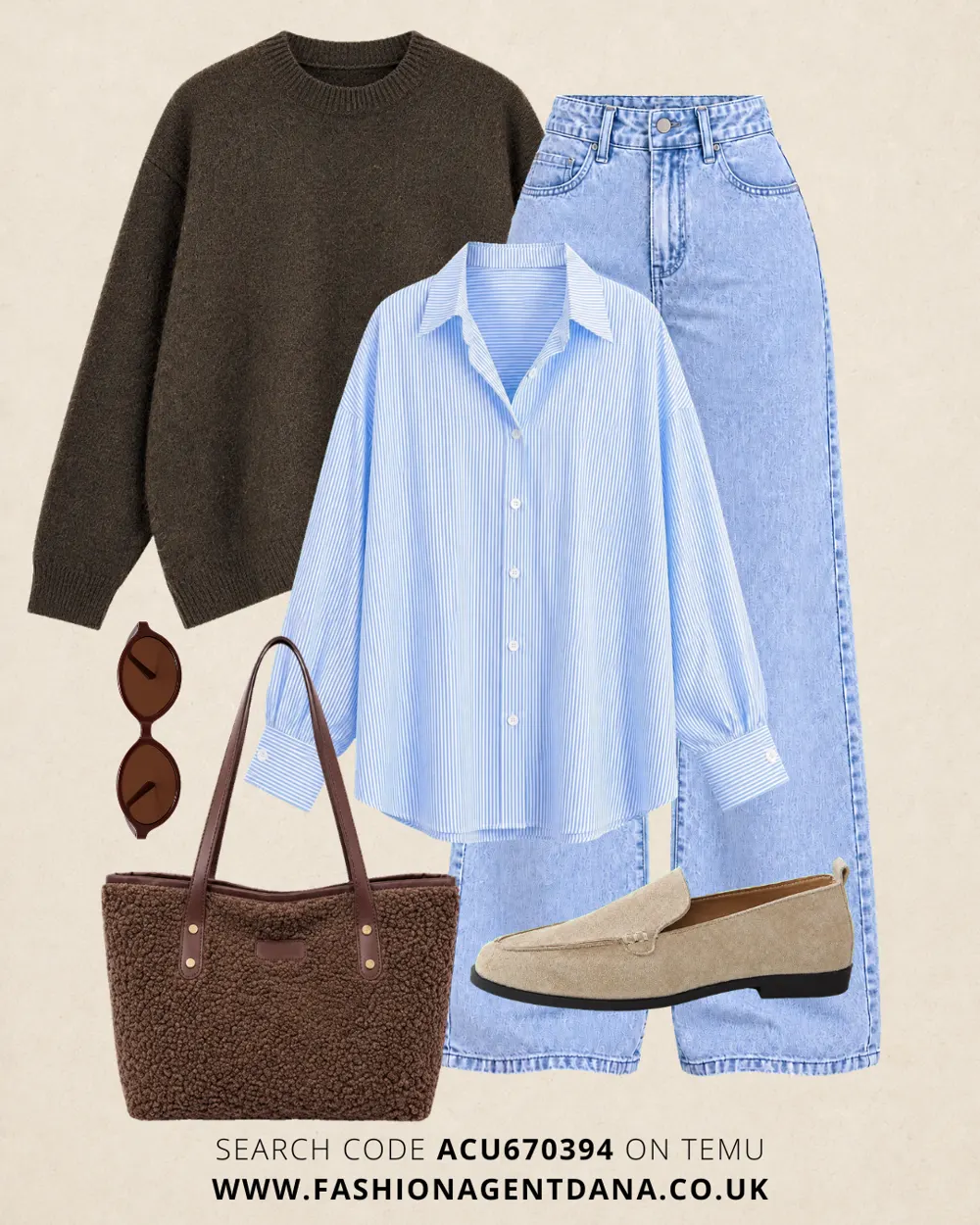 Stylish Autumn Look outfit collage