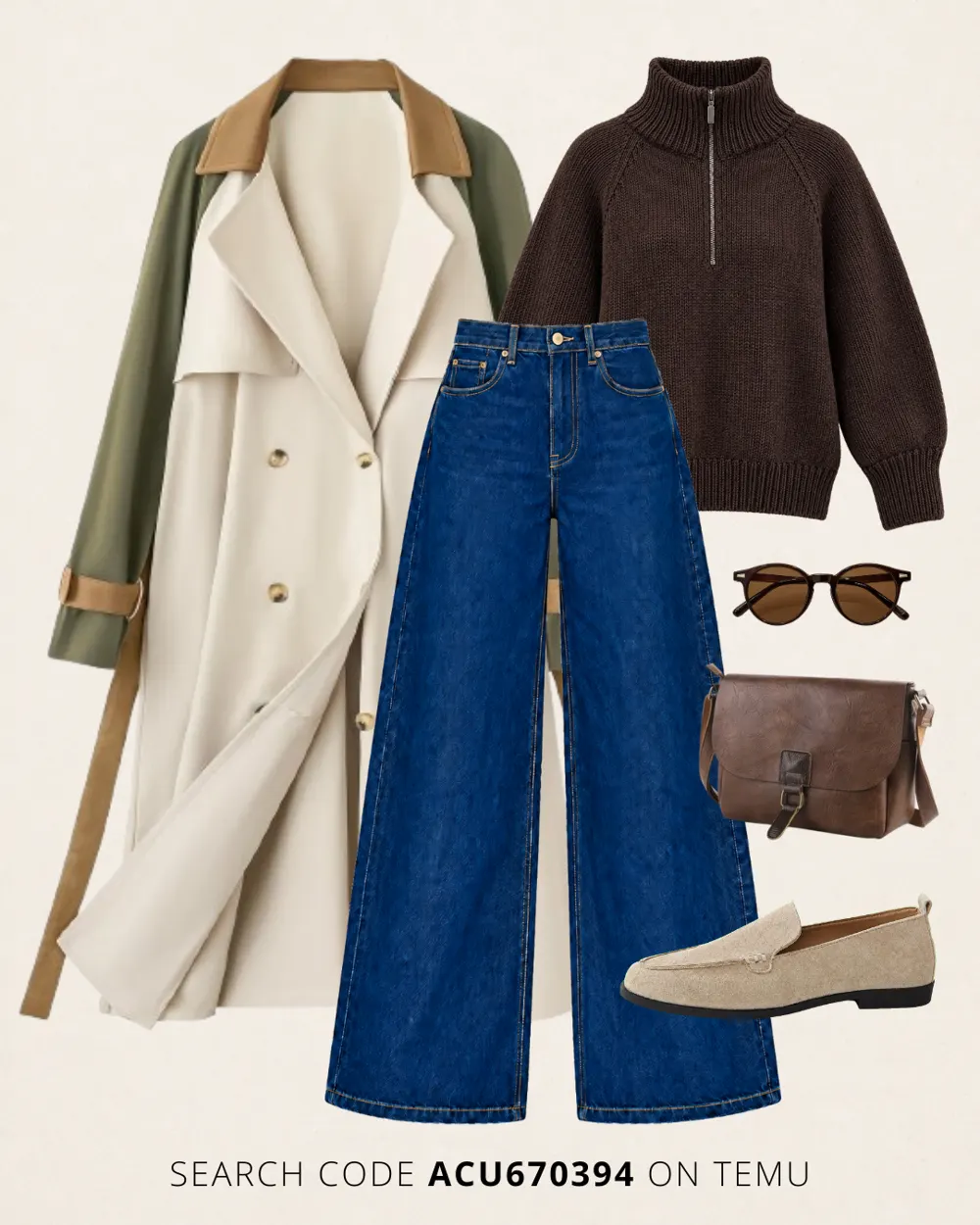 Stylish Autumn Look outfit collage