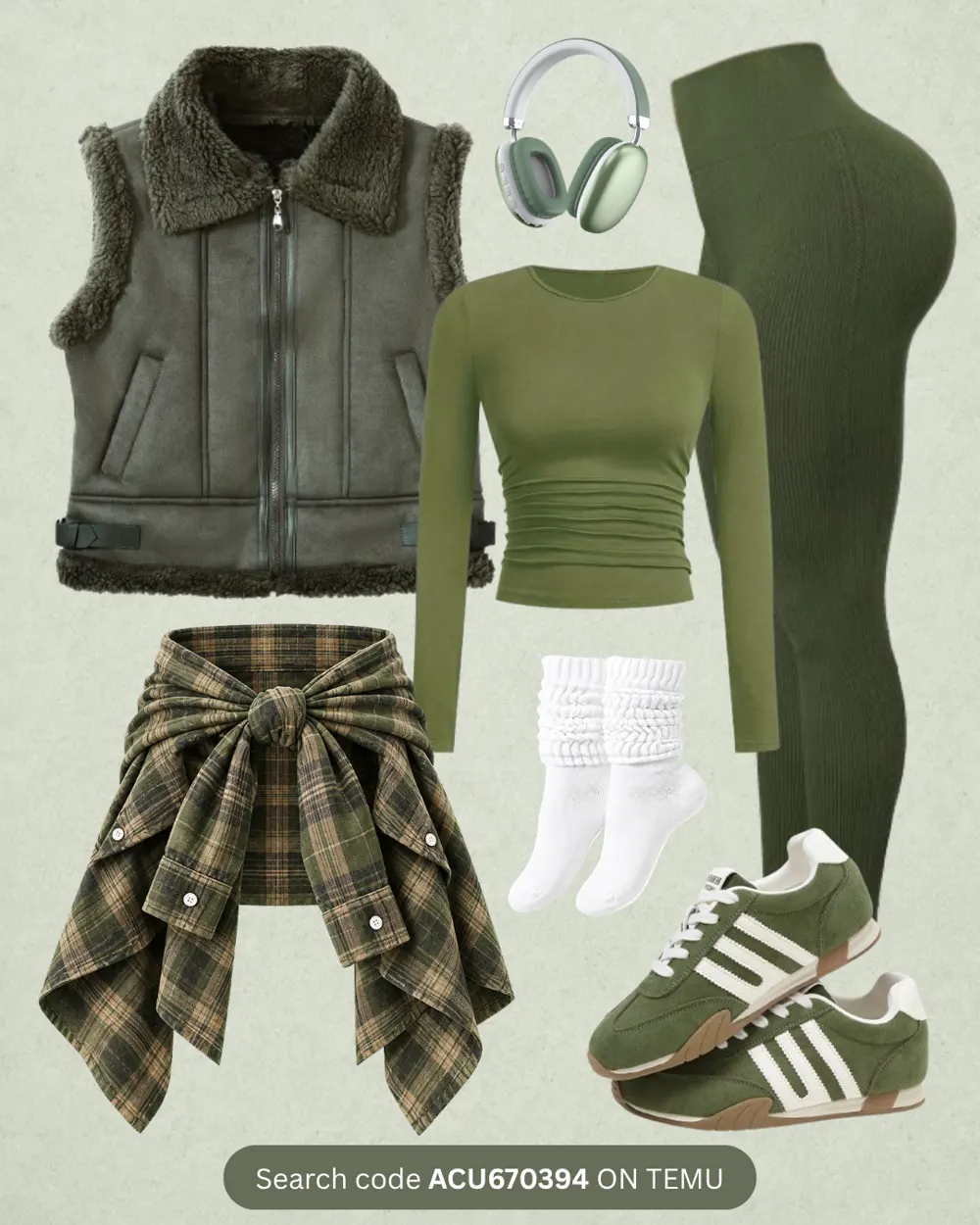 Athleisure Style outfit collage