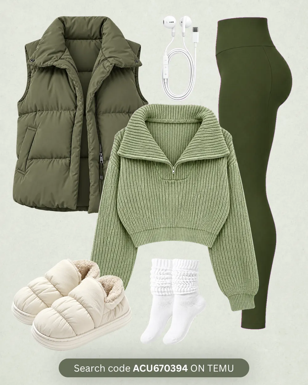Cosy Season outfit collage