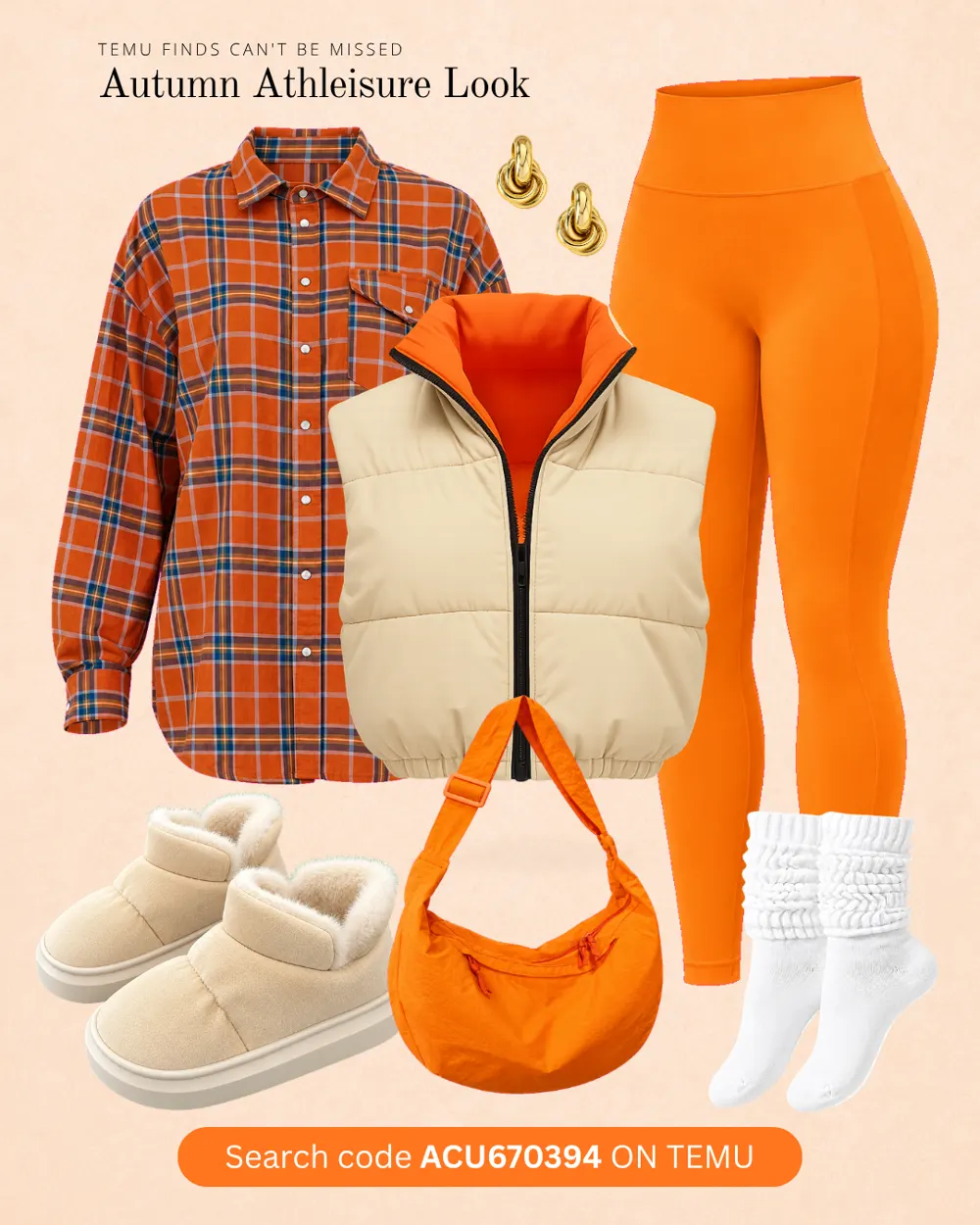 Autumn Athleisure Look outfit collage