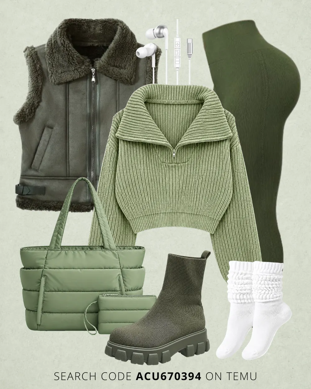 Athleisure Style outfit collage