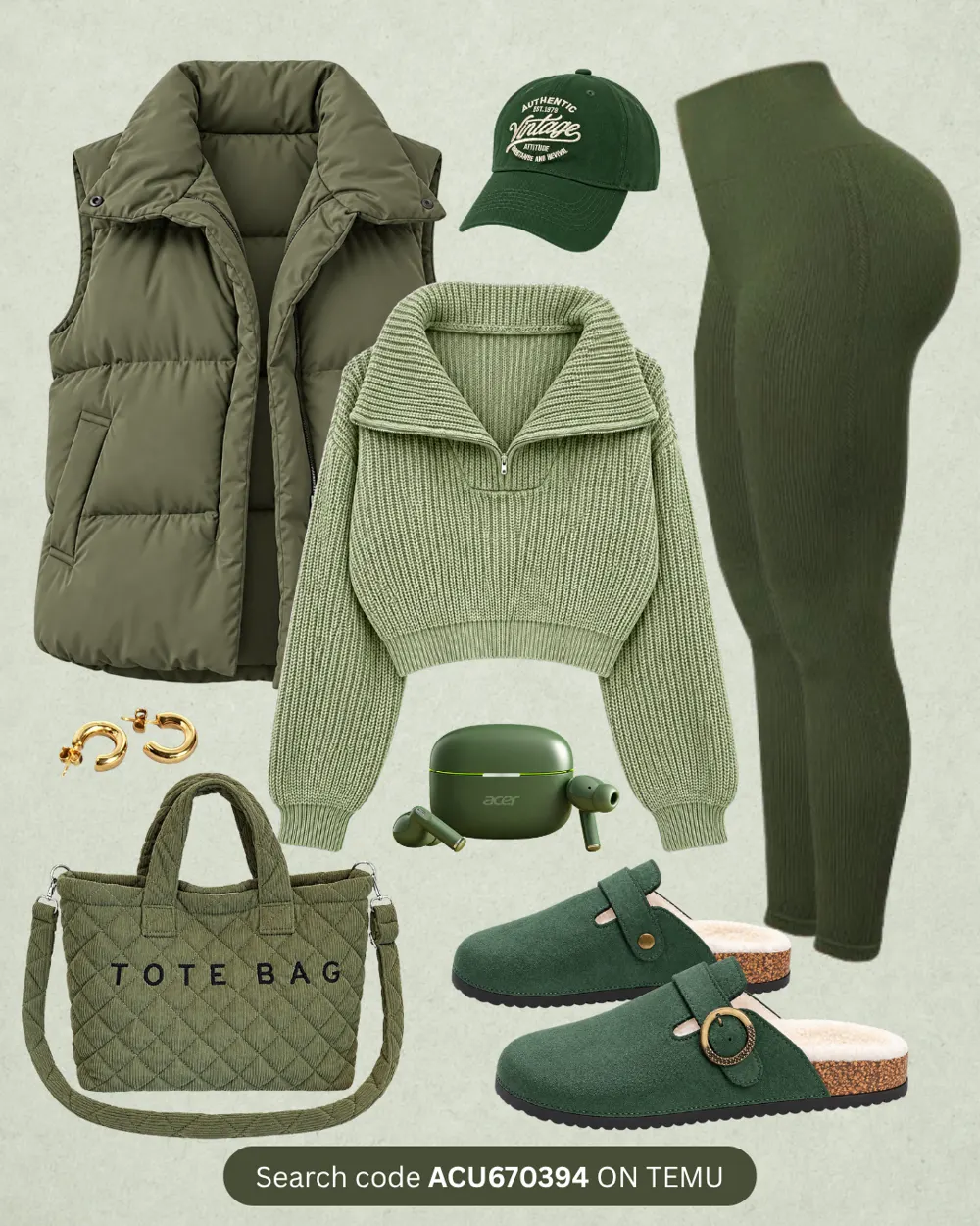 Athleisure Style outfit collage