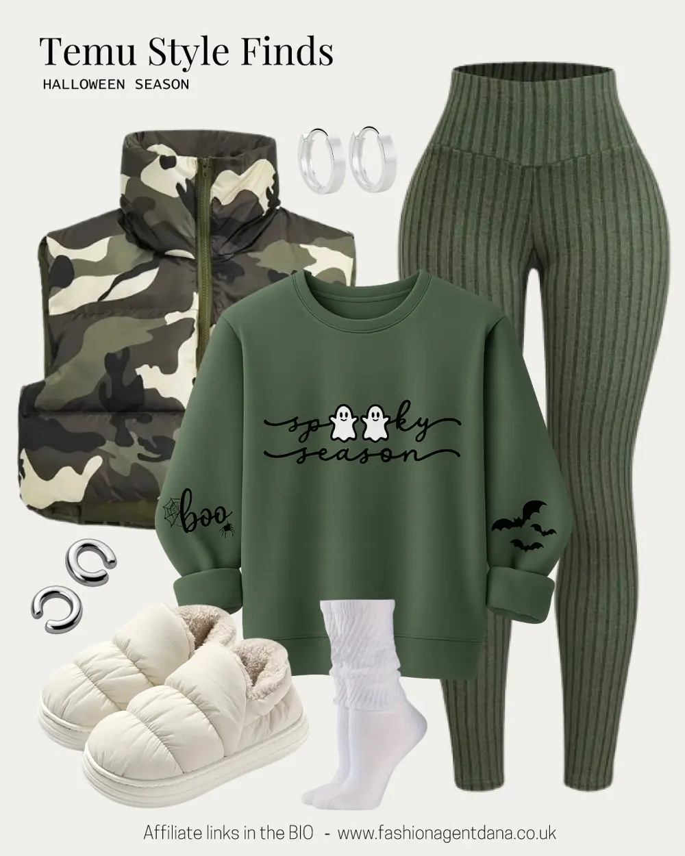 Style Finds - Halloween Season outfit collage