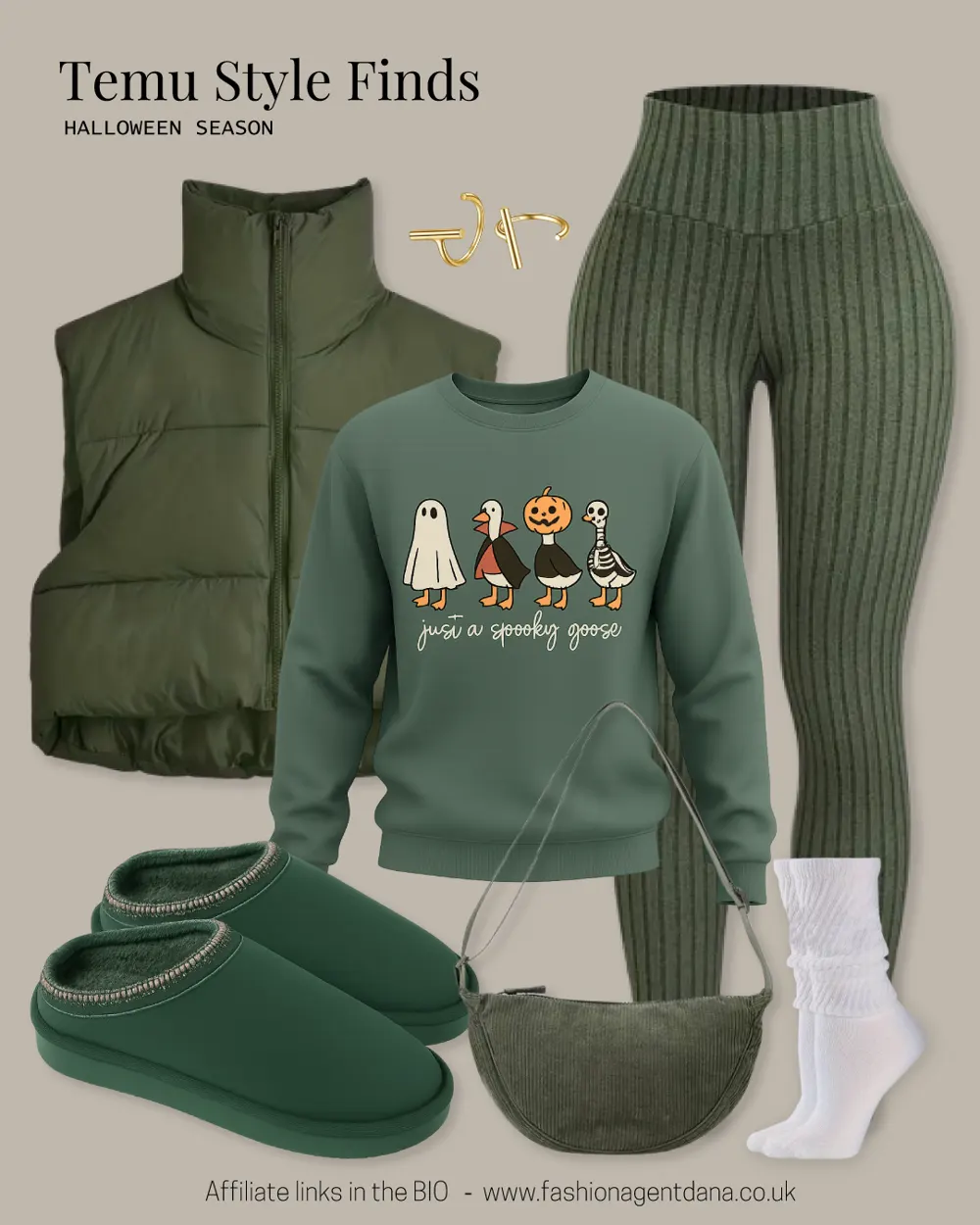Style Finds - Halloween Season outfit collage