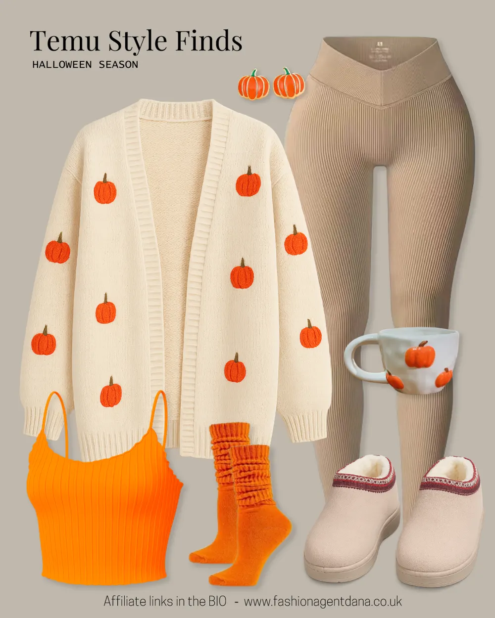 Style Finds - Halloween Season outfit collage