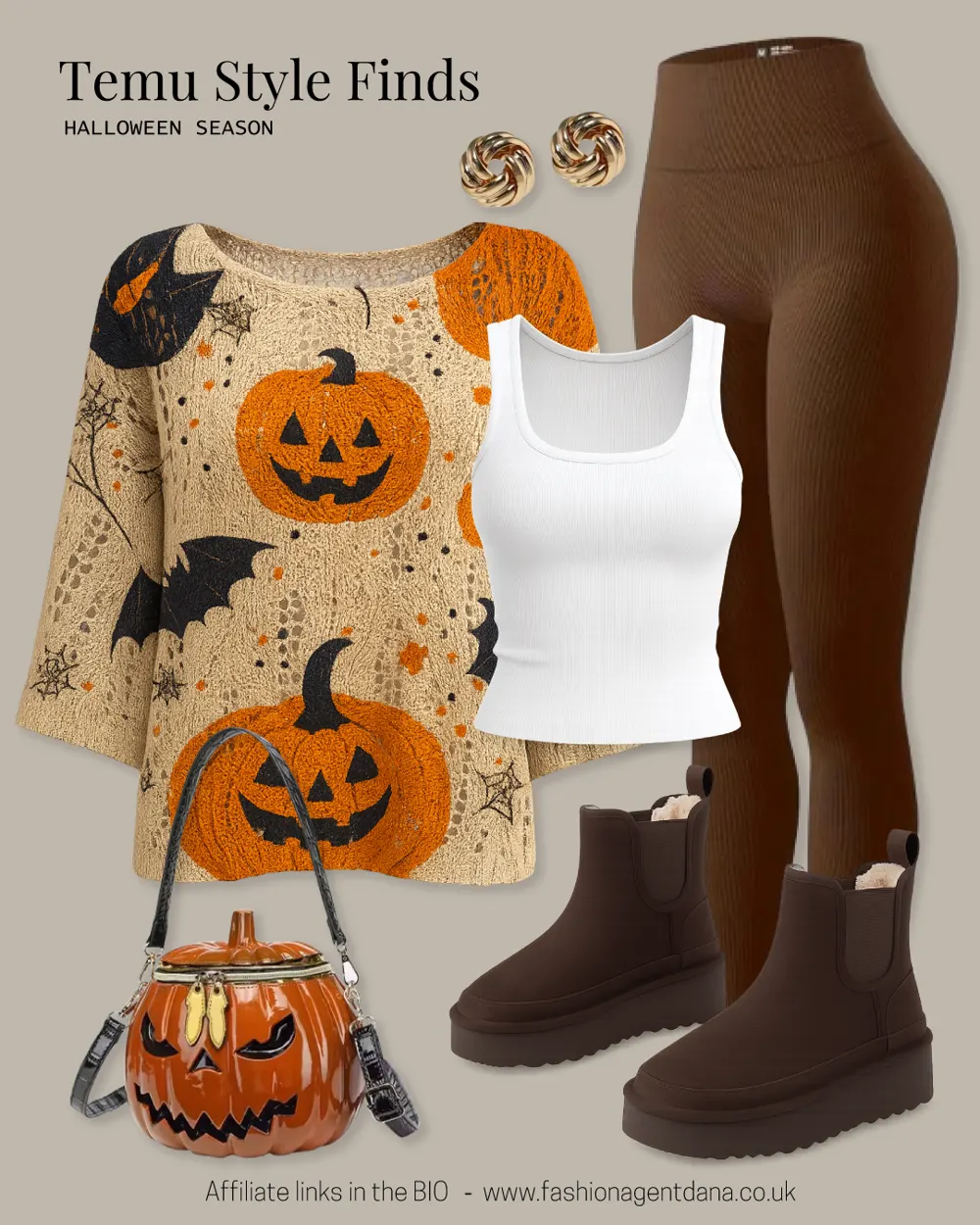Style Finds - Halloween Season outfit collage