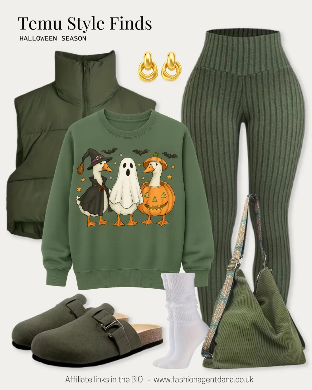 Style Finds - Halloween Season outfit collage
