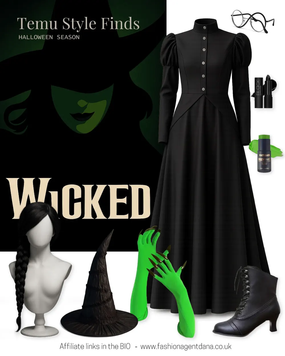 Style Finds - Halloween Season outfit collage