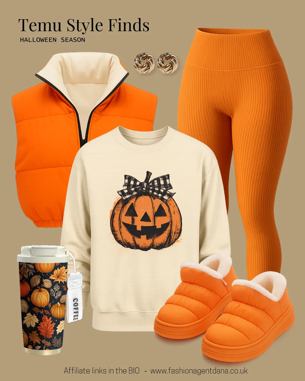 Style Finds - Halloween Season outfit collage