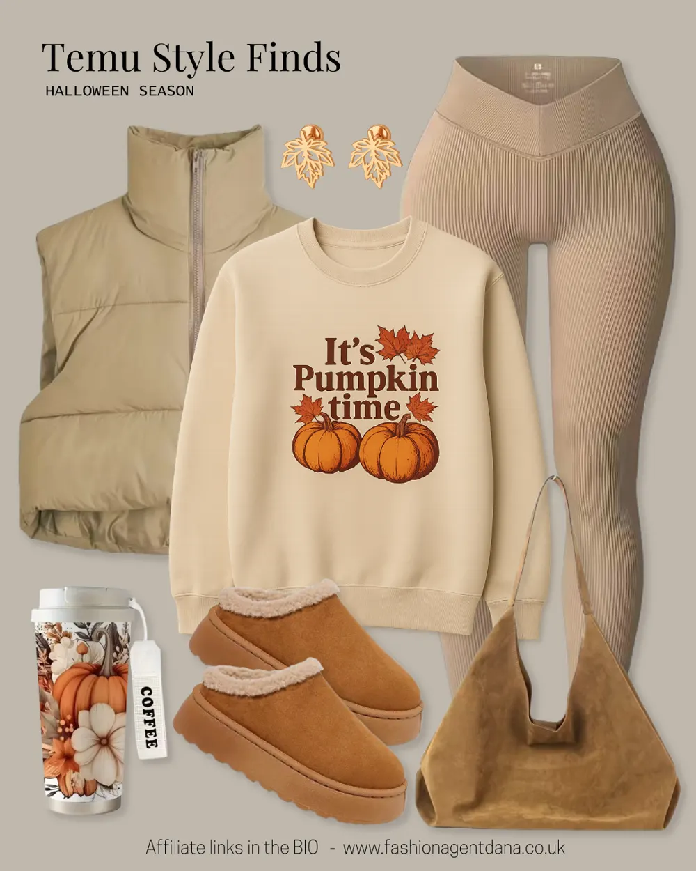 Style Finds - Halloween Season outfit collage