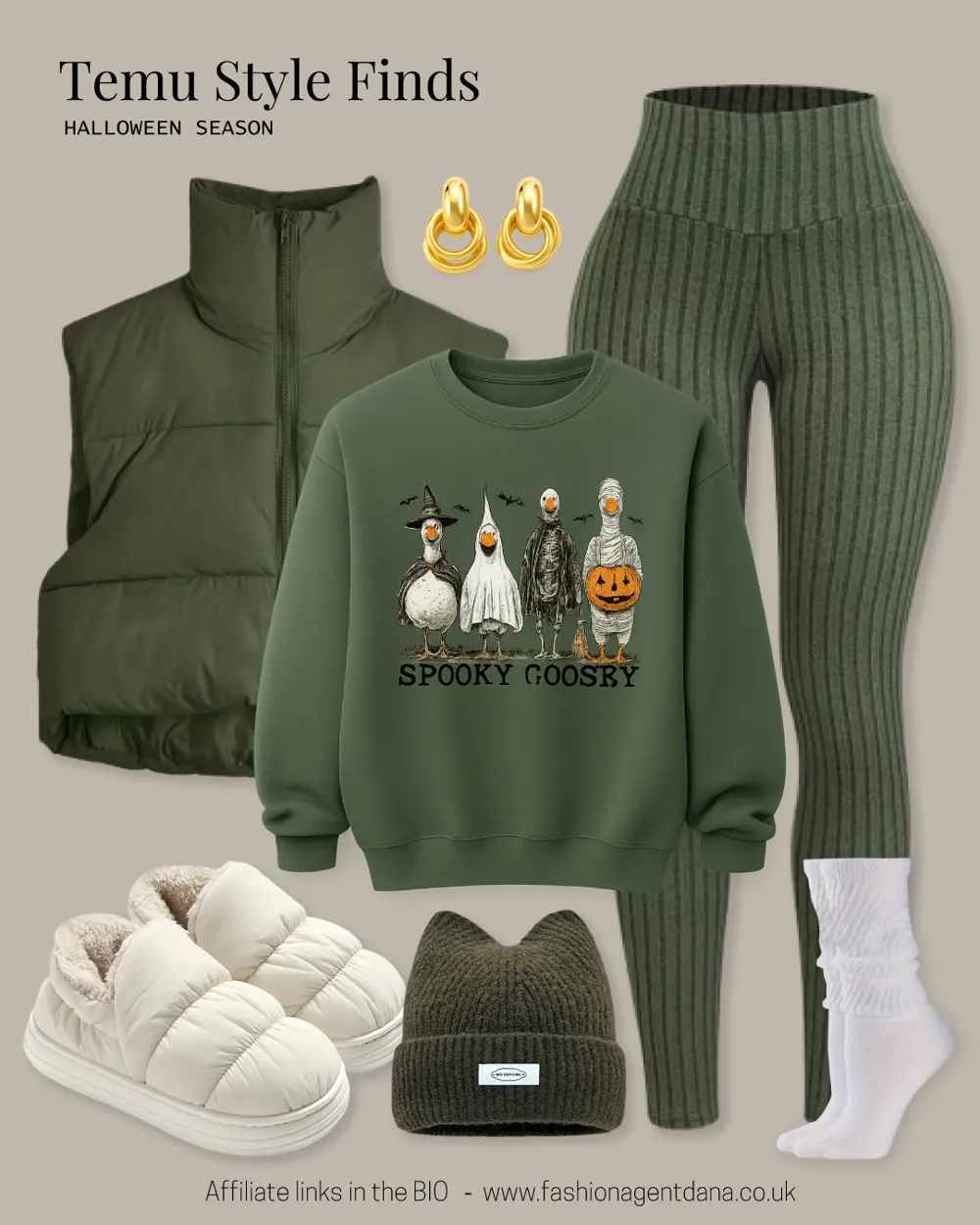 Style Finds - Halloween Season outfit collage