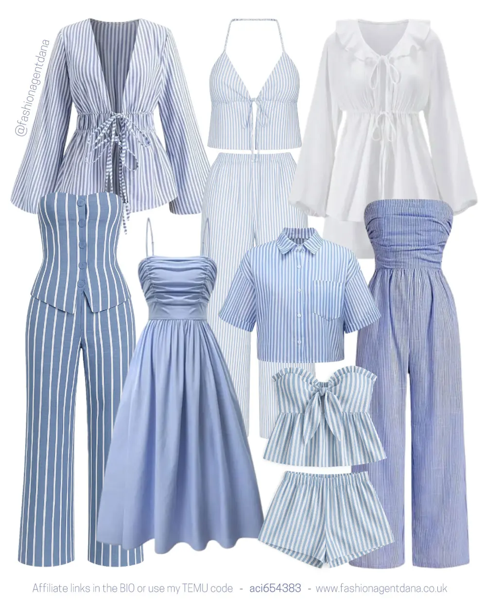 Resort Style - Spring/Summer 2025 Trends outfit collage