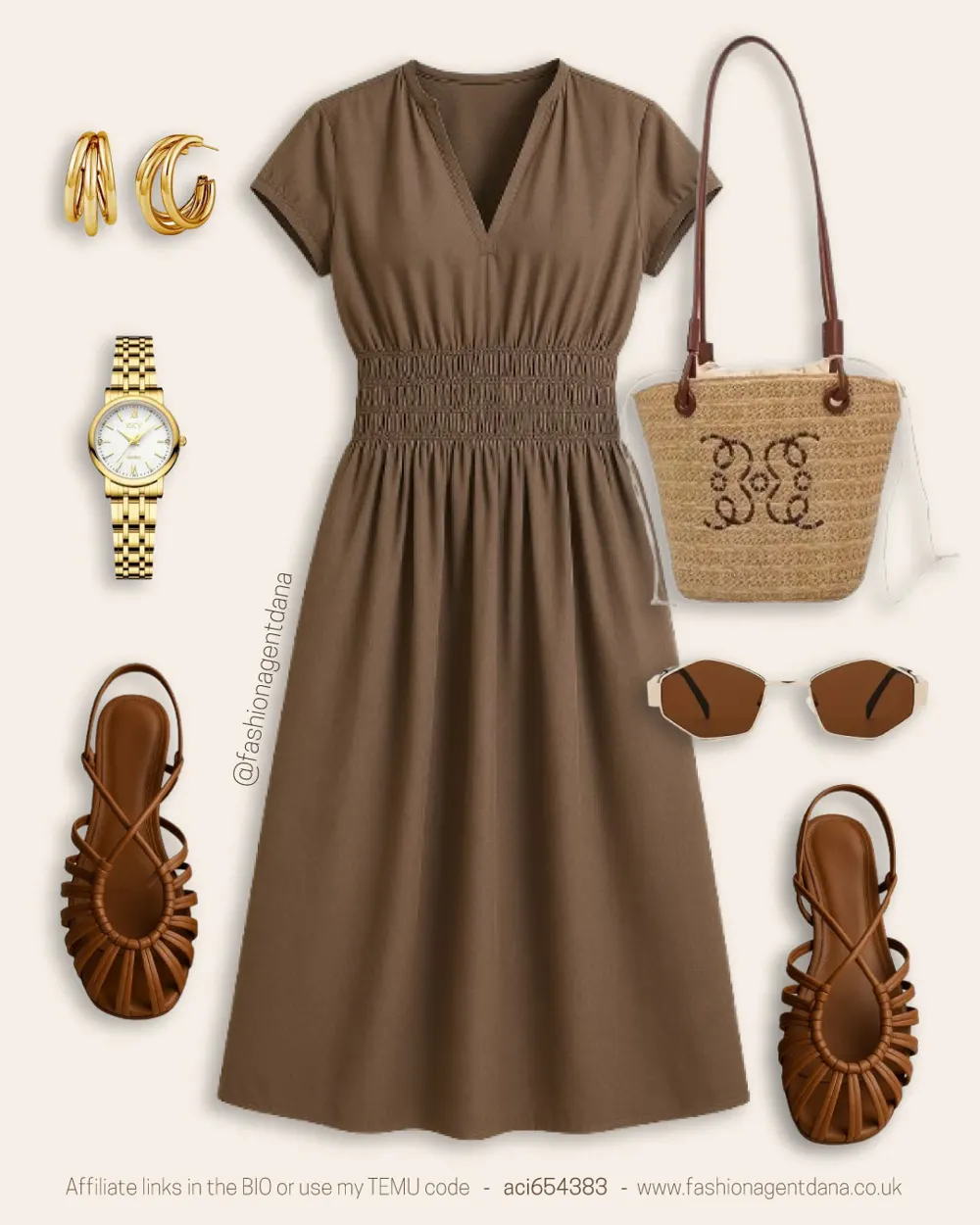 Summer Vibes outfit collage