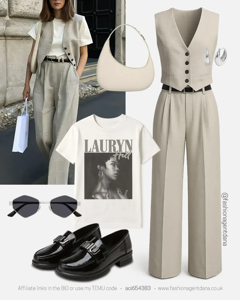 Summer Vibes outfit collage