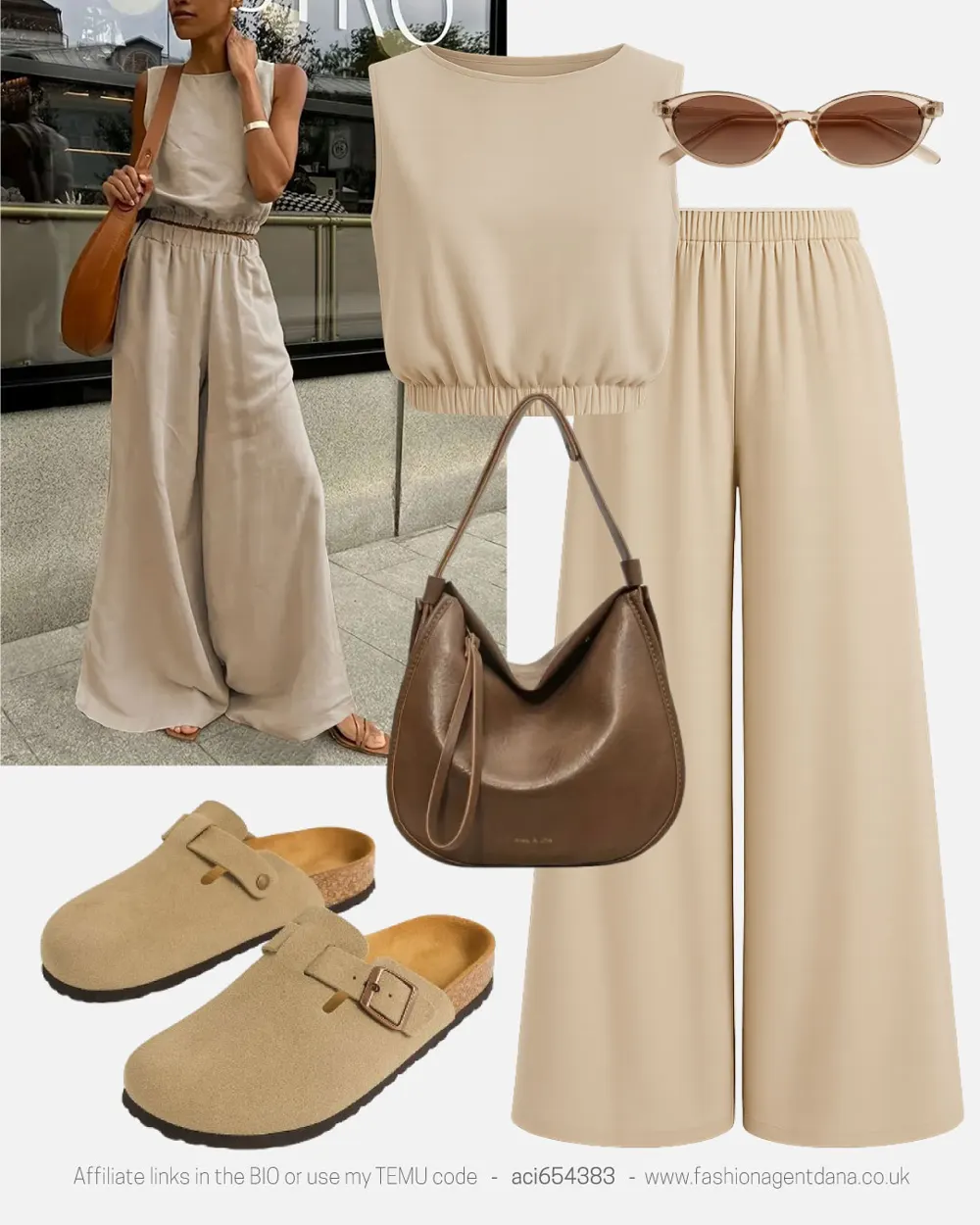 Summer Vibes outfit collage