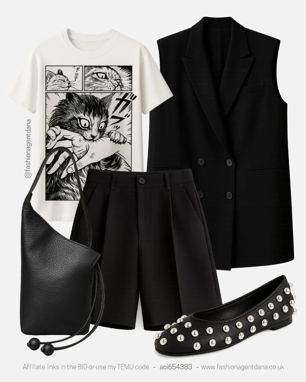 Summer Vibes outfit collage