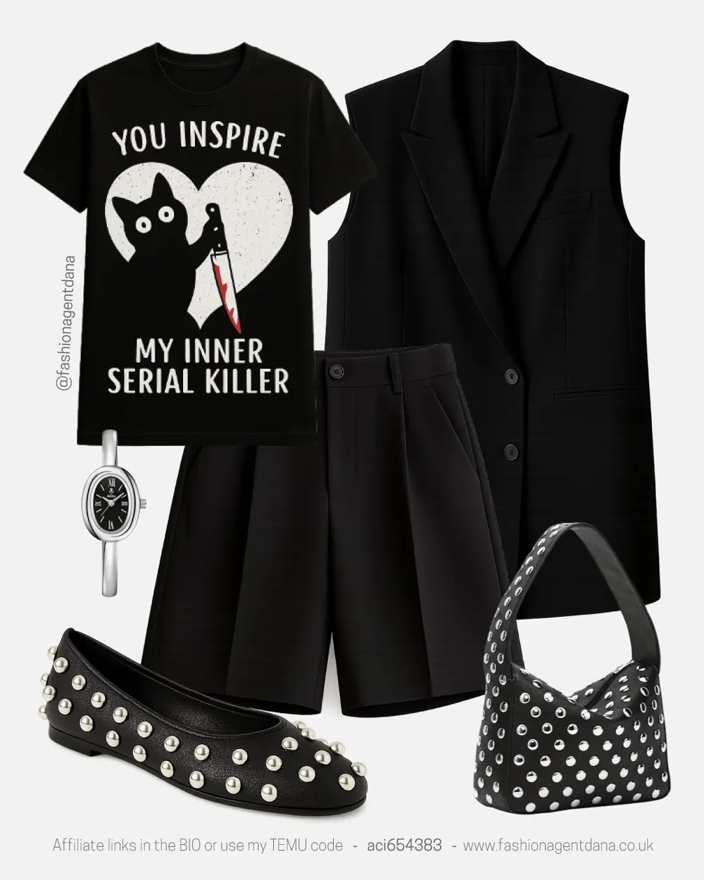 Summer Vibes outfit collage