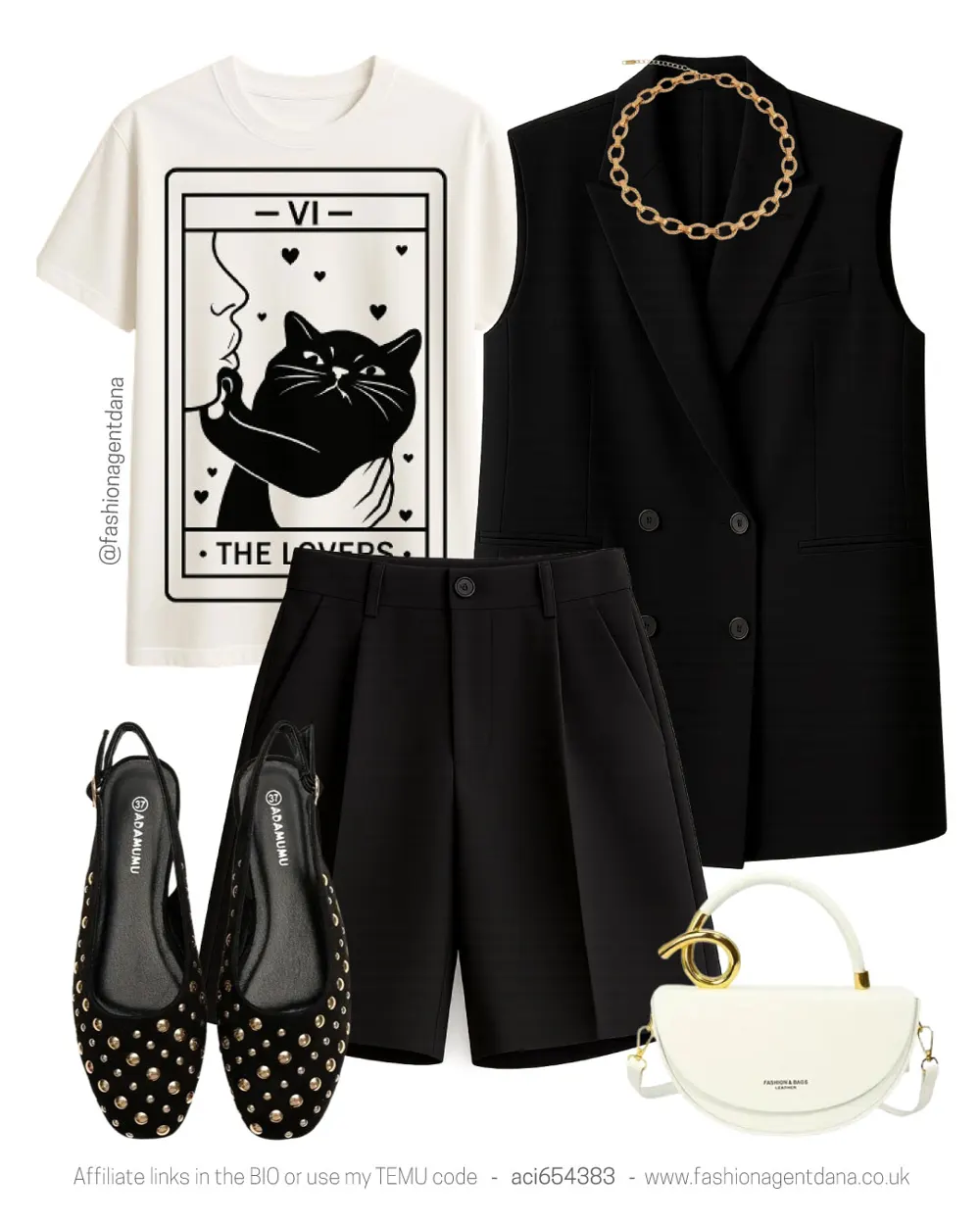 Summer Vibes outfit collage