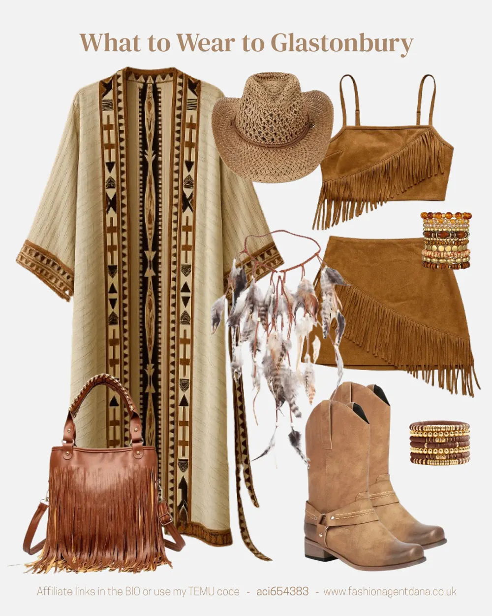 Summer Vibes outfit collage