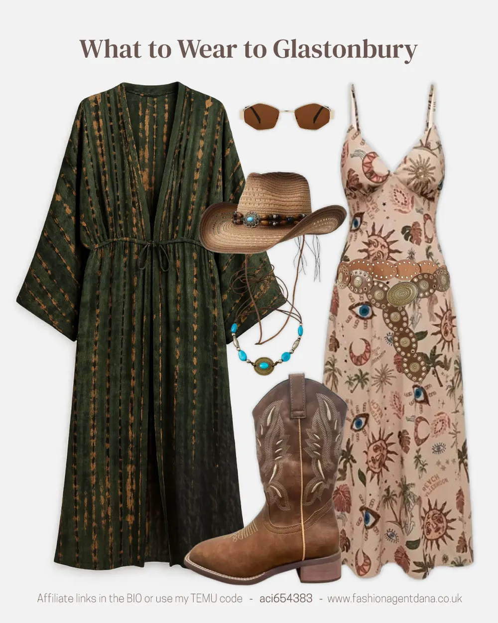 Summer Vibes outfit collage