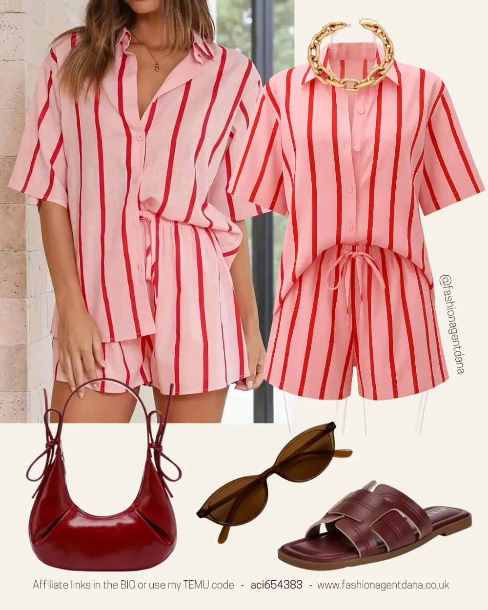 Summer Vibes outfit collage