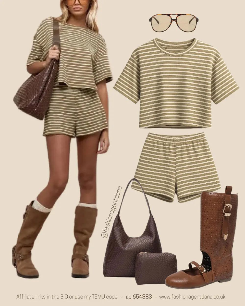 Summer Vibes outfit collage