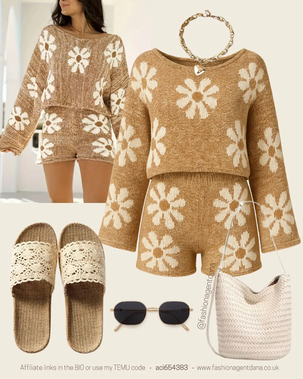 Summer Vibes outfit collage