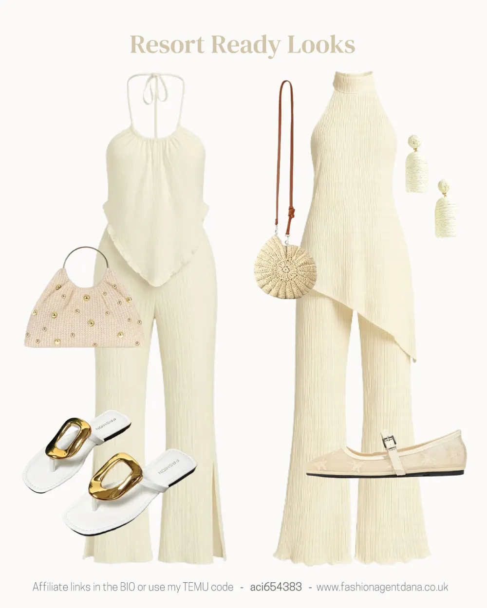 Summer Vibes outfit collage