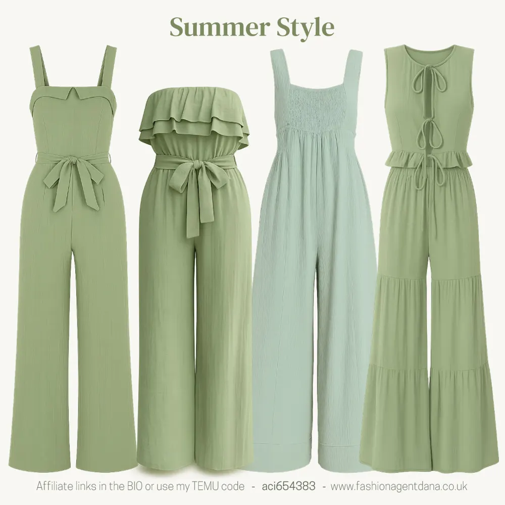 Summer Vibes outfit collage