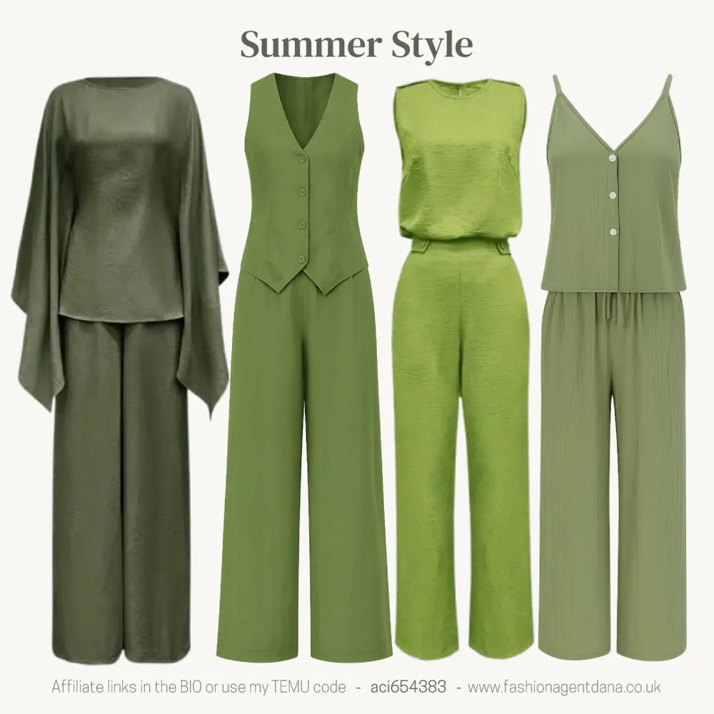 Summer Vibes outfit collage