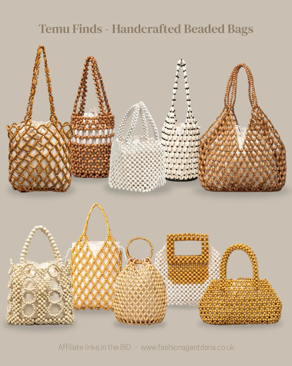 Tote Bags - S/S 2025 Trends outfit collage