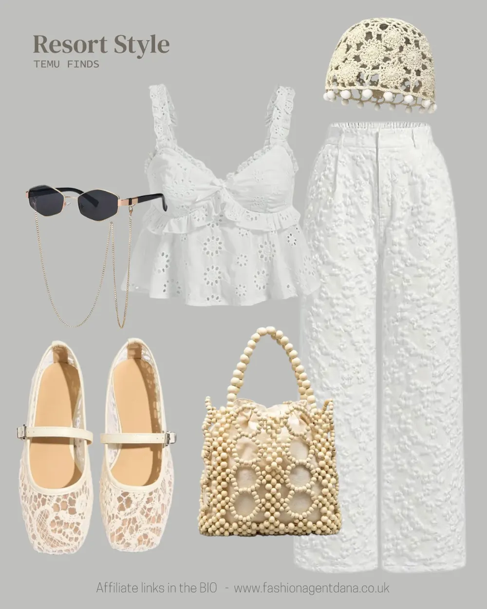 Resort Style - Spring/Summer 2025 Trends outfit collage