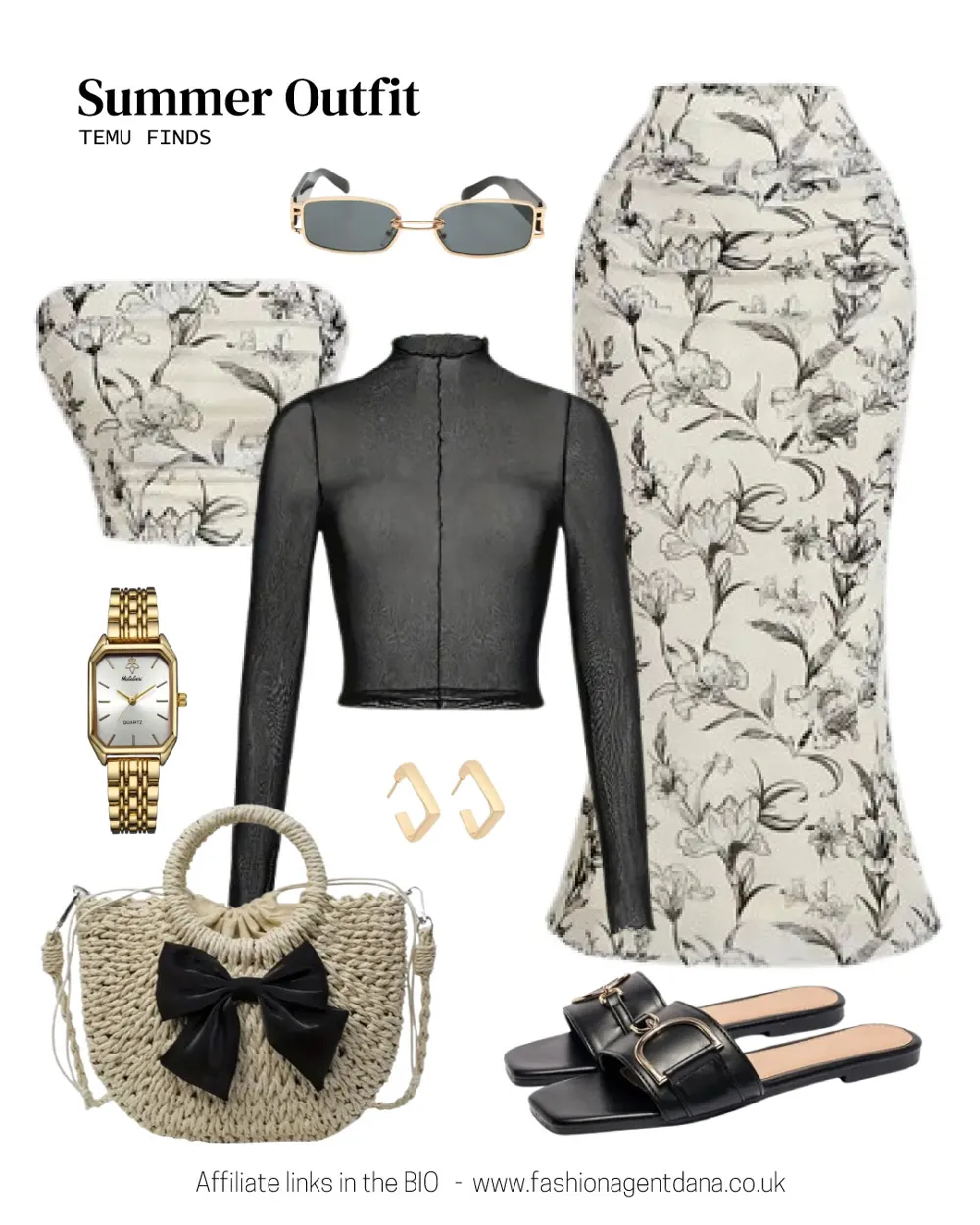 Summer 2025 Trends outfit collage